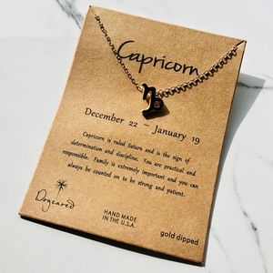 Capricorn Astrology Sign Necklace♑️